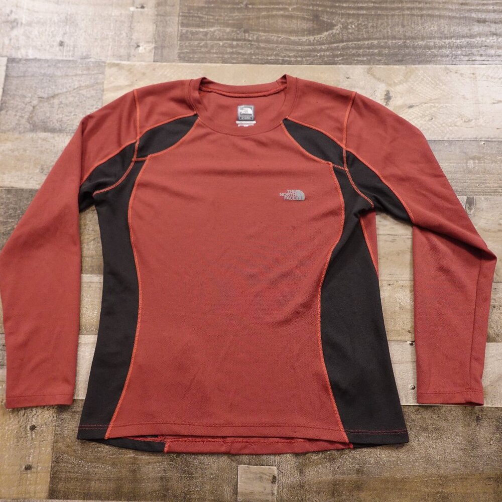 The North Face Flight Series‎ VaporWick Long Sleeve Top Women’s Large Rust Red